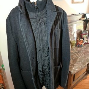 Mens xl wool coat